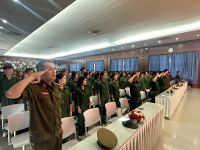 KHAI MẠC KHÓA HỌC GDQP&AN HỌC KỲ HÈ NĂM HỌC 2024-2025