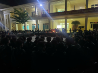 “Sinh nhật đồng đội” - Kỷ niệm đặc biệt trong kỳ học Quốc phòng của sinh viên NTU