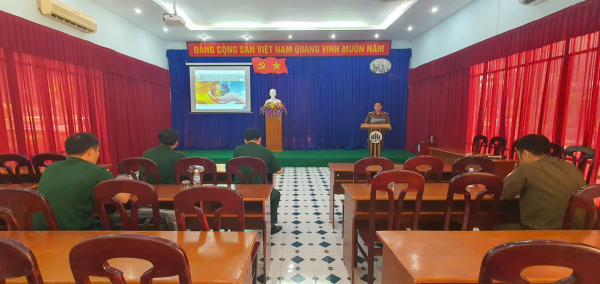Hội đồng GDQP&AN tỉnh Khánh Hoà kiểm tra công tác giảng dạy tại Trung tâm GDQP&AN Trường Đại học Nha Trang