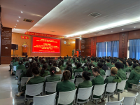 Khai mạc khóa học GDQP&AN cho sinh viên Trường Cao đẳng Y tế Khánh Hoà tại Trung tâm GDQP&AN Trường Đại học Nha Trang
