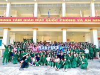 Trải nghiệm học tập quốc phòng – an ninh của sinh viên Trường Cao đẳng Y tế Khánh Hòa tại Trường Đại học Nha Trang