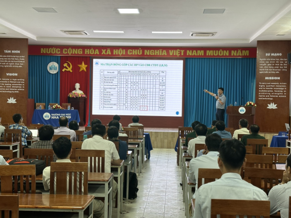 Hội thảo khoa học về “Bảo đảm thiết kế và vận hành CTĐT đáp ứng chuẩn đầu ra”