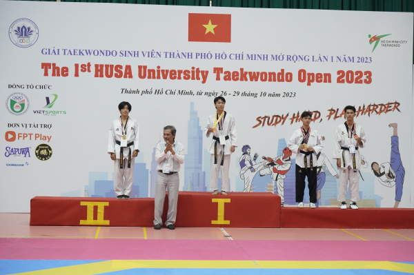 Thành tích của sinh viên NTU tại giải Teakwondo sinh viên TP.HCM mở rộng lần 1 năm 2023