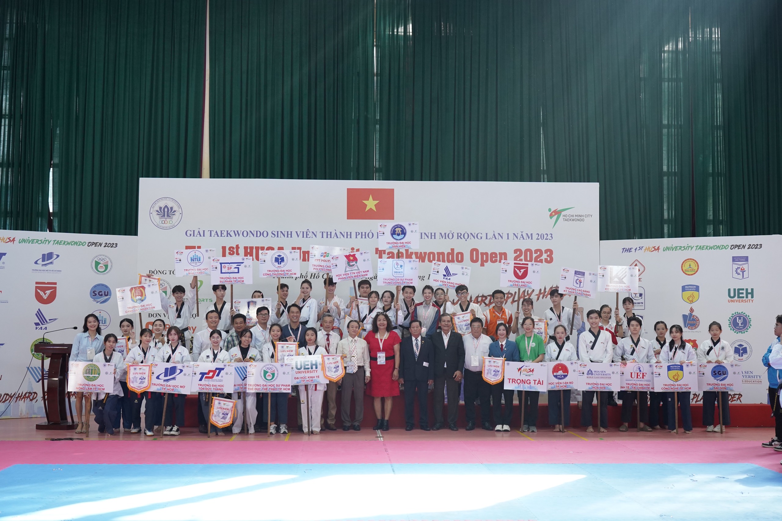 Thành tích của sinh viên NTU tại giải Teakwondo sinh viên TP.HCM mở rộng lần 1 năm 2023