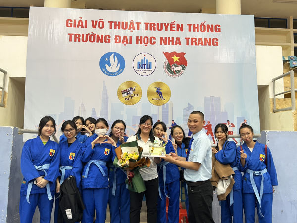 KHAI MẠC Giải Võ thuật truyền thống trường Đại học Nha Trang (Năm học 2023 - 2024)