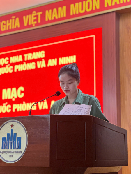 KHAI MẠC KHÓA HỌC GDQP&AN HỌC KỲ HÈ NĂM HỌC 2024-2025